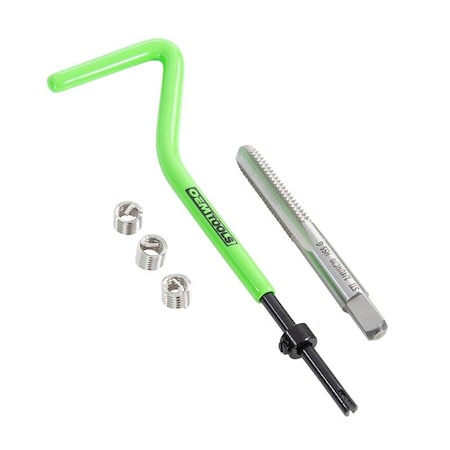 Great Neck OEMTOOLS 1/4 in. Stainless Steel Non Locking Helical Thread Repair Kit UNC 1/4 - 20 in. 25602